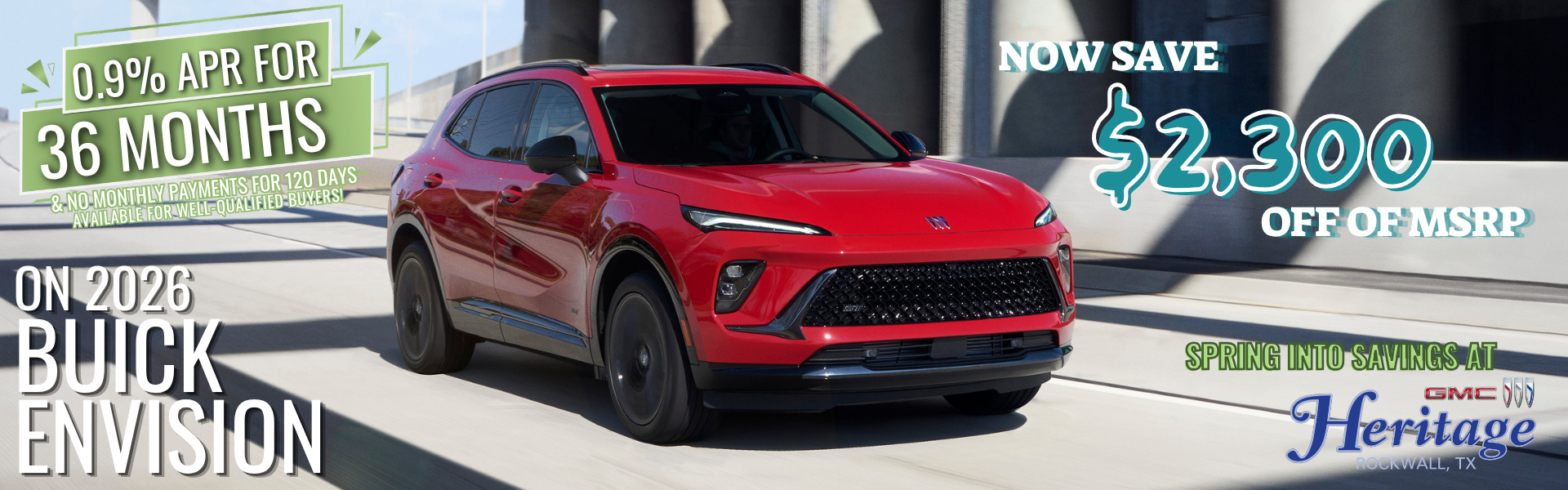 2026 Buick Envisions NOW AVAILABLE!