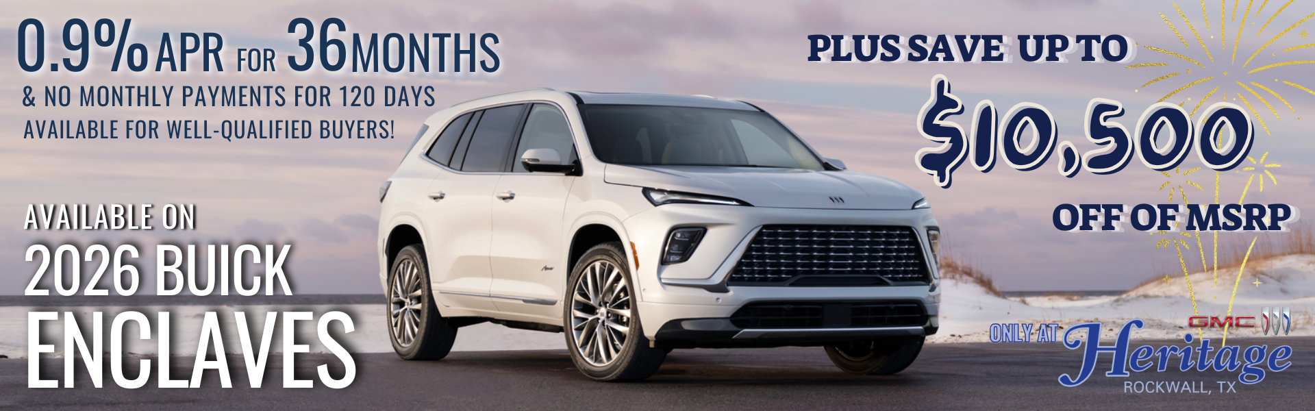 Save up to $10,500 OFF of MSRP on 2026 Buick Enclave!