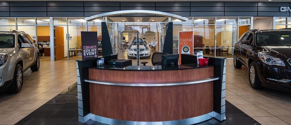 Lobby Entrance to Heritage GMC Buick