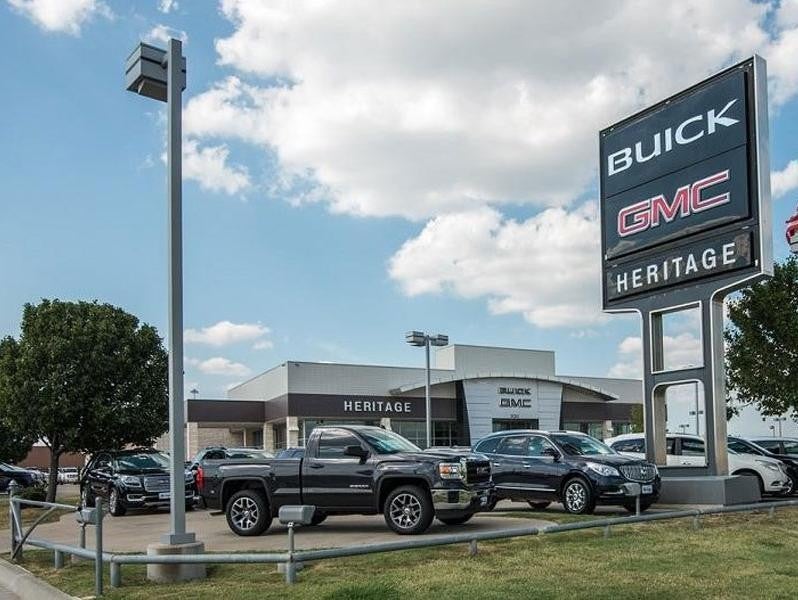 Photograph of exterior building of Heritage GMC Buick in Rockwall TX